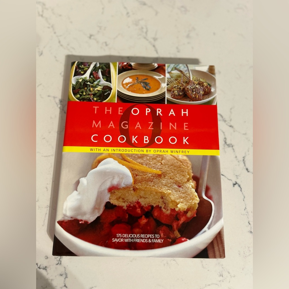 The Oprah Magazine Cookbook - Red Cover